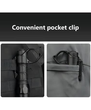 Flashlight Adapter Ring for 1 Inch Inner Diameter Lights Nylon Lightweight Flashlight Ring Portable Flashlight Adapter Ring Compatible for Light HLHL/HLHL-XX Black - Buy Online on GoSupps.com