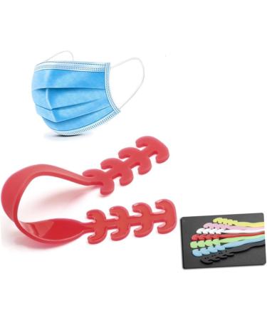 Gatuida Ear Protection Tape & Adjustable Mask Buckles - 30 Stk Ear Hooks & Mouth Muffler for Kids - Universal Face Accessories (16.5x2cm) - Buy Online on GoSupps.com