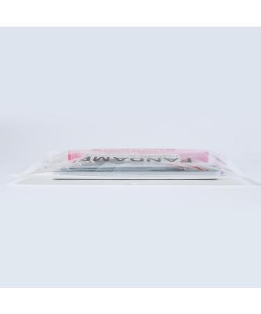 FANDAMEI Nail Files Set with Cuticle Remover and Manicure Tools - 12 Pcs Buffer Blocks for Natural Nails Pink - Buy Online on GoSupps.com