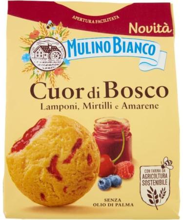  Italian Gourmet E.R. Mulino Bianco Cuor di Bosco Biscuits 12 x 300 g + Italian Gourmet Pulp 400 g - Buy Online on GoSupps.com