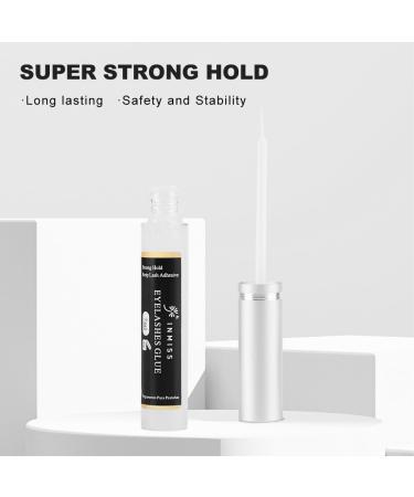 Strip Eyelash Adhesive Clear - Latex Free Lash Glue for Sensitive Eyes | Super Strong Hold 0.23 FL OZ - Buy Online on GoSupps.com