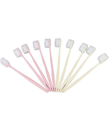 Herchr 10-Pack Colorful Soft Manual Toothbrush Set for Adults | Reusable Toothbrushes with Covers - International Shipping Available - Buy Online on GoSupps.com