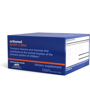Orthomol Immun Junior C Plus - Mandarin | Immune Support for Kids - Buy Online on GoSupps.com