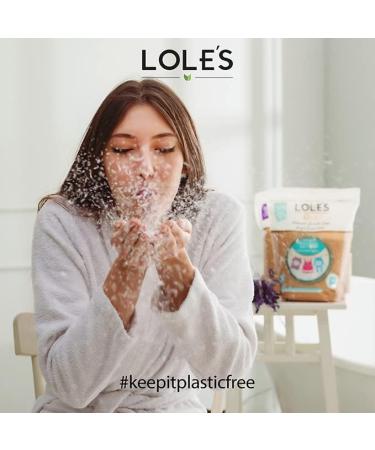 LOLE'S Natural Granule Laundry Soap - Lavender (1000g) | Eco-Friendly & Vegan | Gentle for Newborn & Baby Clothes - Buy Online on GoSupps.com