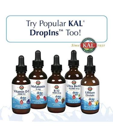 KAL B-12 Methylcobalamin 2500 mcg - Berry Flavor, 2 fl oz | Energy & Wellness Support - Buy Online on GoSupps.com