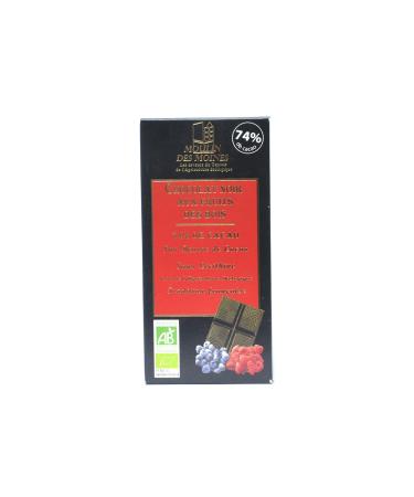 Moulin des moines - Dark Chocolate Forest Fruits 100g