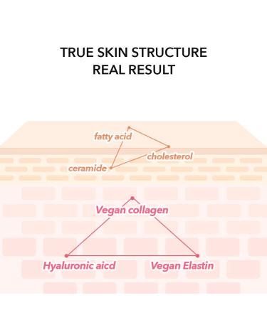 Collagen Advanced Cream 50ml - Vegan Firming & Hydrating Daily Cream for All Skin Types | Korean Skincare with 56% Vegan Collagen Elastin & Hyaluronic Acid - Paraben-Free - Buy Online on GoSupps.com