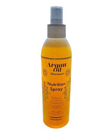 Argan Oil Organic Argan Oil Spray from Morocco Nourishes Softens Demelles and Shines for Dry or Damaged Hair 200ml
