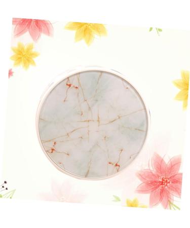Buy SOLUSTRE Marble Glasses Case - Elegant Marble Lens Holder & Eye Care Set | Portable White Companion Box - Buy Online on GoSupps.com