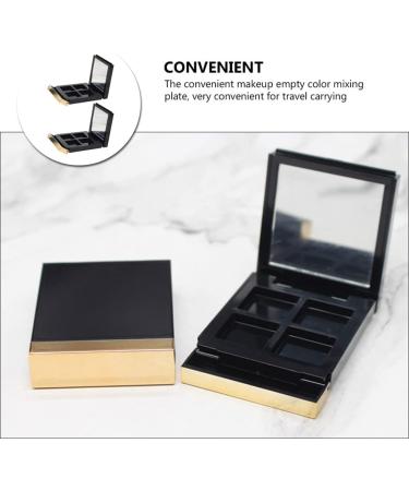 Beaupretty 2pcs Eye Shadow Box Waterproof Eye Make up Pallet Clear Blush Diy Plastic Travel Phnom Penh Filling - Buy Online on GoSupps.com