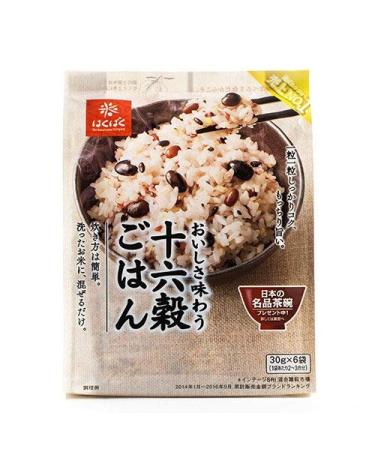 Hakubaku 16 Multigrain mix grains for Rice rice flavoring 180g (30g x 6 portions) Japgokbap