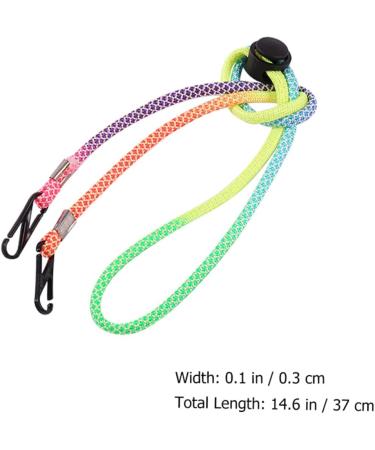 Shop Healeved 3-Pack Anti-Lost Rope Glasses Chain Lanyard Vintage Hutband Clip Extension for Glasses | Durable Plastic Straps - Buy Online on GoSupps.com