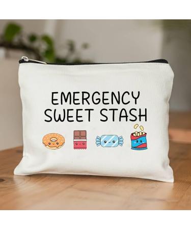 Emergency Sweet Stash Bag Funny Joke Chocolate Lover Sweets Gift UK - Buy Online on GoSupps.com