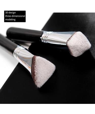 Dewedrt 4-Pack for Full Face Multifunctional Foundation Brush 3D 4D Multi-Faceted Makeup Brush Powder Liquid Concealer Brush - Buy Online on GoSupps.com
