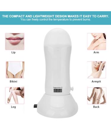 Adjustable Temperature Wax Warmer - Best Depilatory Wax Roller for Smooth Skin | International Shipping Available - Buy Online on GoSupps.com