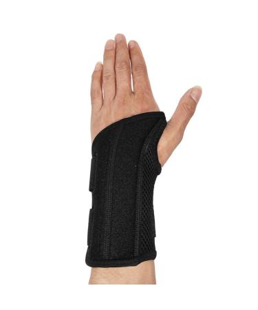 Adjustable Professional Breathable Nylon Wrist Splint with Thumb Loop - Pain Relief Support Brace