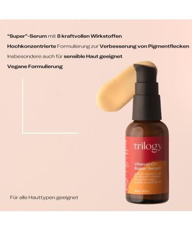 Trilogy Vitamin C+ Super Serum 30 ml - Buy Online on GoSupps.com