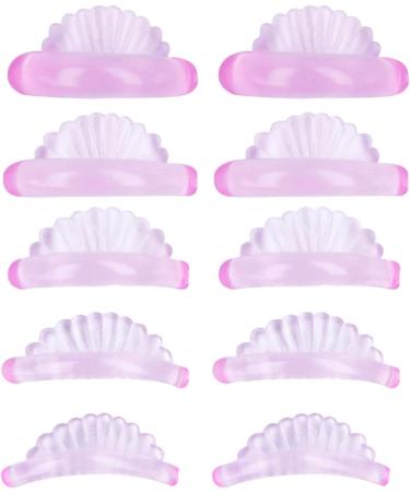 Eyelash Perming Pads Lashes Makeup Tools Seashells Design Self-Adhesive Lash Lift Tool Lash Lifting Pads Lashes Makeup Tools Reusable Silicone for Daily Makeup - Buy Online on GoSupps.com