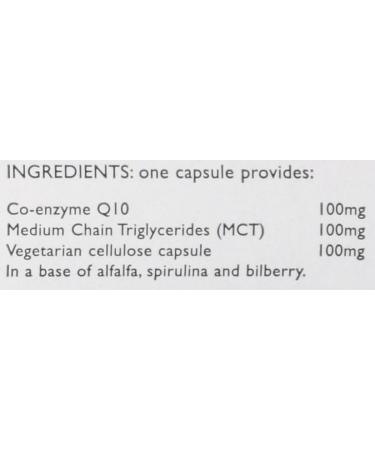 Viridian CoQ10 with MCT 100mg 60 Vegi Caps - Natural Energy Support - Buy Online on GoSupps.com