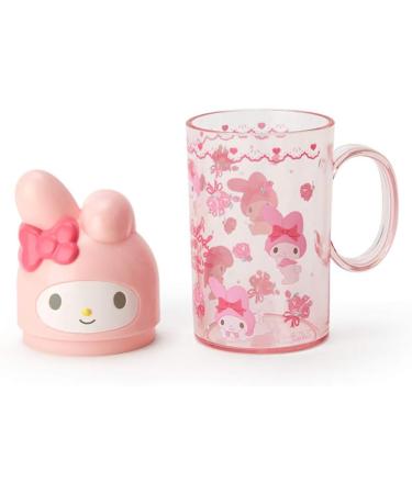 My Melody 173690 Toothbrush Set with Cup | Cute Kids Dental Care | International Shipping - Buy Online on GoSupps.com