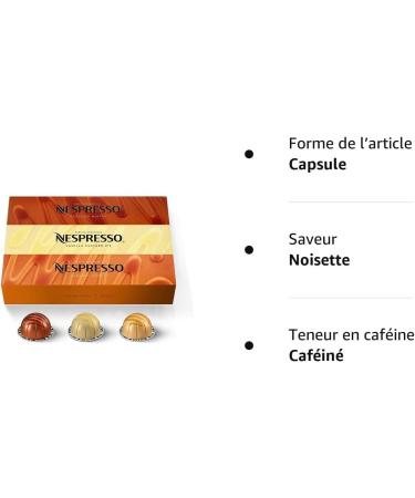 Nespresso Vertuo Barista Creations Vanilla Custard Pie Caramel Cookie Hazelino Muffin 30 capsules vanille caramel hazelnoot 30 count Pack of 3 - Buy Online on GoSupps.com