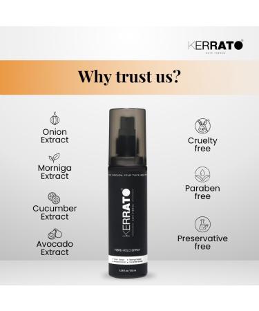 Hair Fibers Unisex Water Resistant Locking Spray 3.38 Fl Oz Strong Hold - Buy Online on GoSupps.com