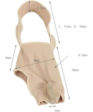 EXCEART Thumb Splint Spacers - Bunion & Hammer Toe Separator Sleeve - Hallux Straightener Brace for Pain Relief - Buy Online on GoSupps.com