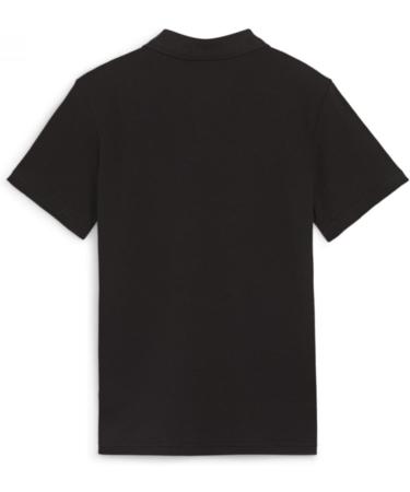 PUMA Unisex Teamgoal Casuals Polo Jr - Black/White | Stylish Kids Polo Shirt for Sports & Casual Wear - Buy Online on GoSupps.com