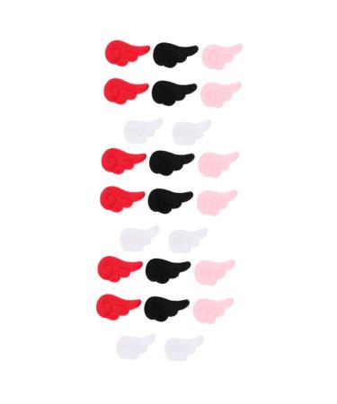 FRCOLOR 12 Pairs Hairpin Wings Hair Pins Adorable Hair Clips Wings Barrette Hair Accessory Cute Hair Barrette Hair Clips Non Hair Clamps Holiday Party Hair Clips Plush Girl Child