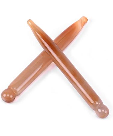 Massage Stick Acupoint Probe Jade Tool from Face Eye Shadow Body Pressing Energy Stone 1Pcs (Color : 1pc Rose Quartz) - Buy Online on GoSupps.com