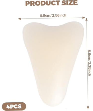Cameltoe Concealer| 4PCS Camel Toe Concealer Silicone Sans Couture Anti Camel Toe Sous-v tements Garde Portable et R utilisable Anti Cameltoe Pad pour Femmes - Buy Online on GoSupps.com