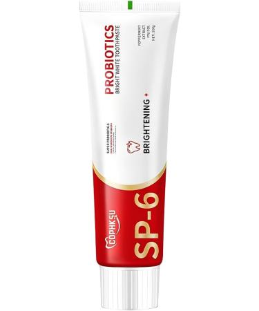 OIXYAZ OIXYA SP6 Whitening toothpaste contains probiotics to whiten and care for teeth thoroughly clean disinfect and freshen breath 100 g - Buy Online on GoSupps.com