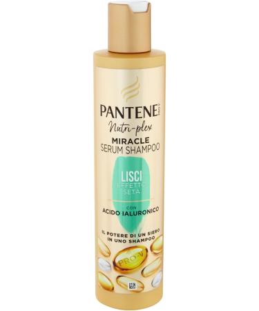  Pantene Pantene Pro-V Miracle Serum Silky Smooth Shampoo with Hyaluronic Acid The Power of a Serum in Shampoo for Frizzy and Dry Hair 250 ml - Buy Online on GoSupps.com