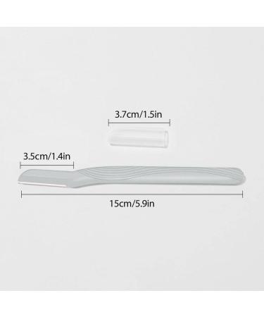 Premium Stainless Steel Eyebrow Scratch Tool for Men & Women - Sharp Removable & Washable Makeup Tool (Gray One Size) - International Shipping Available - Buy Online on GoSupps.com