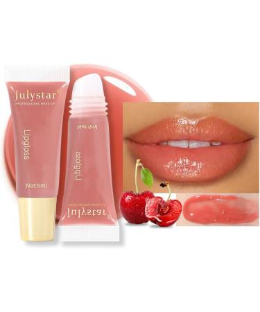  Katutude Moisturizing lip gloss hydrating lip shine waterproof lip oil tinted for lip care and dry lips - Buy Online on GoSupps.com
