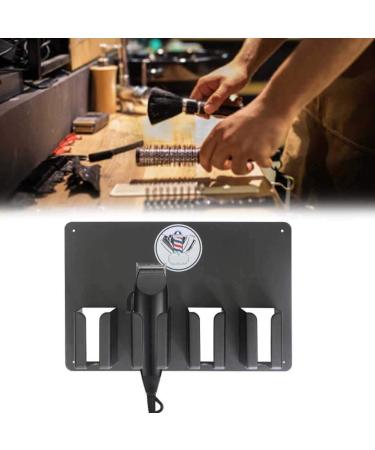 Laven Hair Clipper Holder Wall-Mounted Hair Cutter Brush Holder Stand Clipper Rack Salon Accessories for Barber - Buy Online on GoSupps.com
