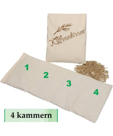 Buy Betz Beige Grain Heat Pillow - 20x50cm Neck Cushion for Relaxation | International Shipping - Buy Online on GoSupps.com