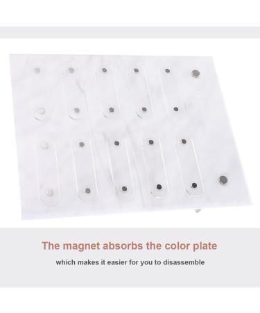 TOYANDONA Pr sentoir D chantillons D Ongles Amovible en Acrylique Petit Format Motif Marbre Tableau de Couleurs de Vernis Ongles Support Outil de D monstration pour Nail Art et Salon - Buy Online on GoSupps.com