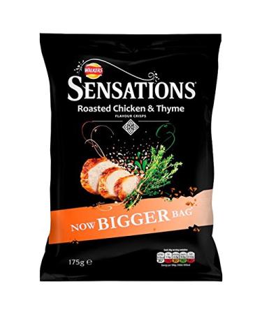 Walkers Walkers Sensations Roast Chicken and Thyme 175g
