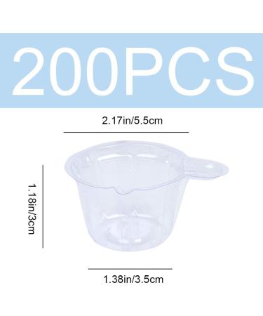200 Pcs 40 ML Disposable Urine Collection Cups with Handle for Families & Hospitals - Buy Online on GoSupps.com