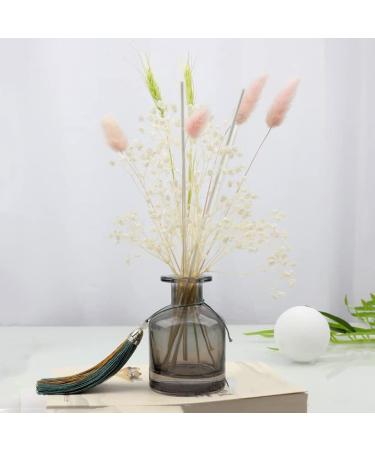 150ml Refillable Glass Diffuser Bottle - Aromatherapy Containers for Essential Oils DIY Fragrance Sticks & Handicraft Decoration (Gray) - Buy Online on GoSupps.com