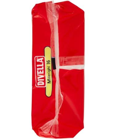  Italian Gourmet E.R. Divella Millerighi N. 16 Pack of 12 durum wheat semolina pasta 500 g + Italian Gourmet Polpa di Pomodoro 400 g - Buy Online on GoSupps.com