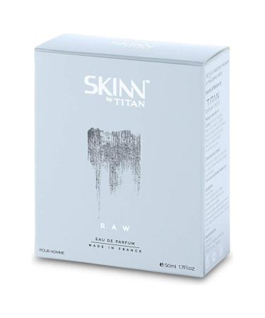 Skiin By Titan Raw Long Lasting Edp For Men - 1.69oz | Perfume For Men | Liquid Wood Scent Eau De Parfum For Men | Mens Cologne | Date for men perfume | Valentino milano for men - Buy Online on GoSupps.com