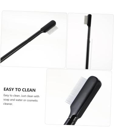 Eyebrow Eyelash Comb Single-sided Mini Eyelash Separator Brush Eyebrow Eyelash Grooming Tools for Cosmetic Making Up Supplie - Buy Online on GoSupps.com
