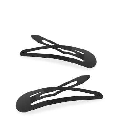 ECADY Hair Clips (100-Pack) Non-Slip Snap Barrettes for Girls Women Kids - 20 Colors, 2 Inch Standard - Buy Online on GoSupps.com