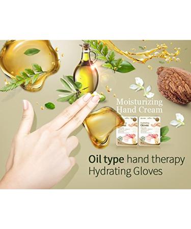 Hydrating Hand Masks (6pk) with Shea Butter & Jojoba Oil | Intensive Spa Treatment for Soft Hands & Nails | Gift Set for Women - Buy Online on GoSupps.com