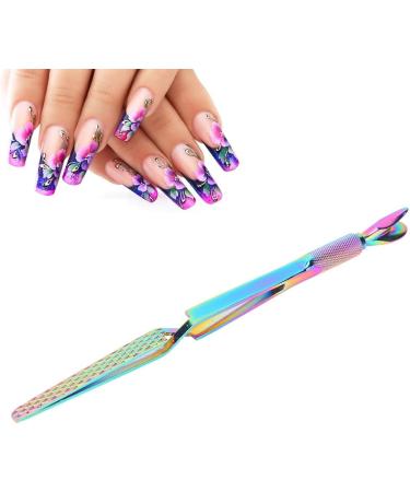 Nail Clips for Professional Stainless Steel Cuticle Pusher Tool with Dual End Design Nail Curve Pinching Tool Multi Function Nail Extension Shaping Tool Nail Tools for New Beginne - Buy Online on GoSupps.com