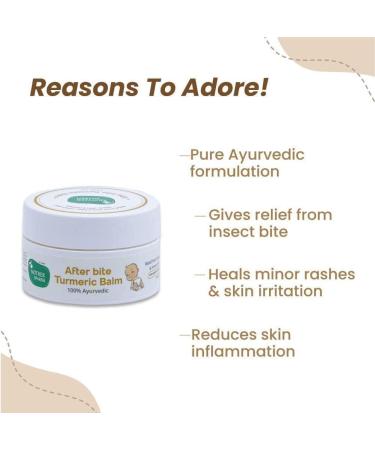 ploy Mother Sparsh After Bite Turmeric Balm for Rashes and Mosquito Bites 100% Ayurvedic Gentle Skin Roll-on Formula 25gm - Buy Online on GoSupps.com