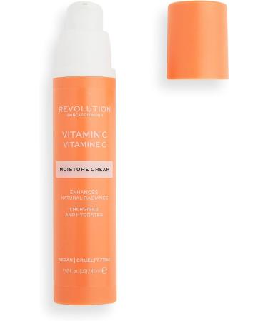 Revolution Skincare London Revolution Skincare Vitamin C Face Cream Radiant Moisturiser with Niacinamide Vegan & Cruelty-Free 45ml - Buy Online on GoSupps.com