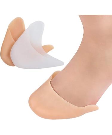 Dusenly 2 Pairs Silicone Gel Toe Caps - Forefoot Pads & Toe Protectors for Ballet Dance & High Heels | Comfort & Pain Relief - Buy Online on GoSupps.com
